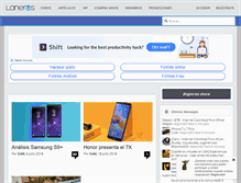 Tablet Screenshot of laneros.com